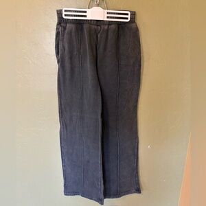 H&M Grey Wide Leg Sweatpants